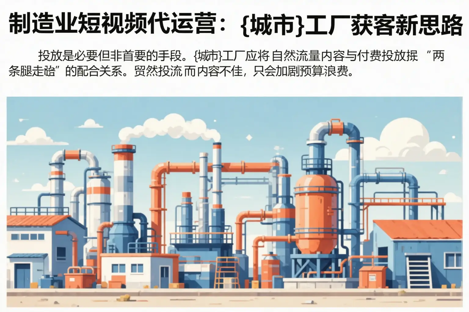 制造业短视频代运营:兴和工厂获客新思路