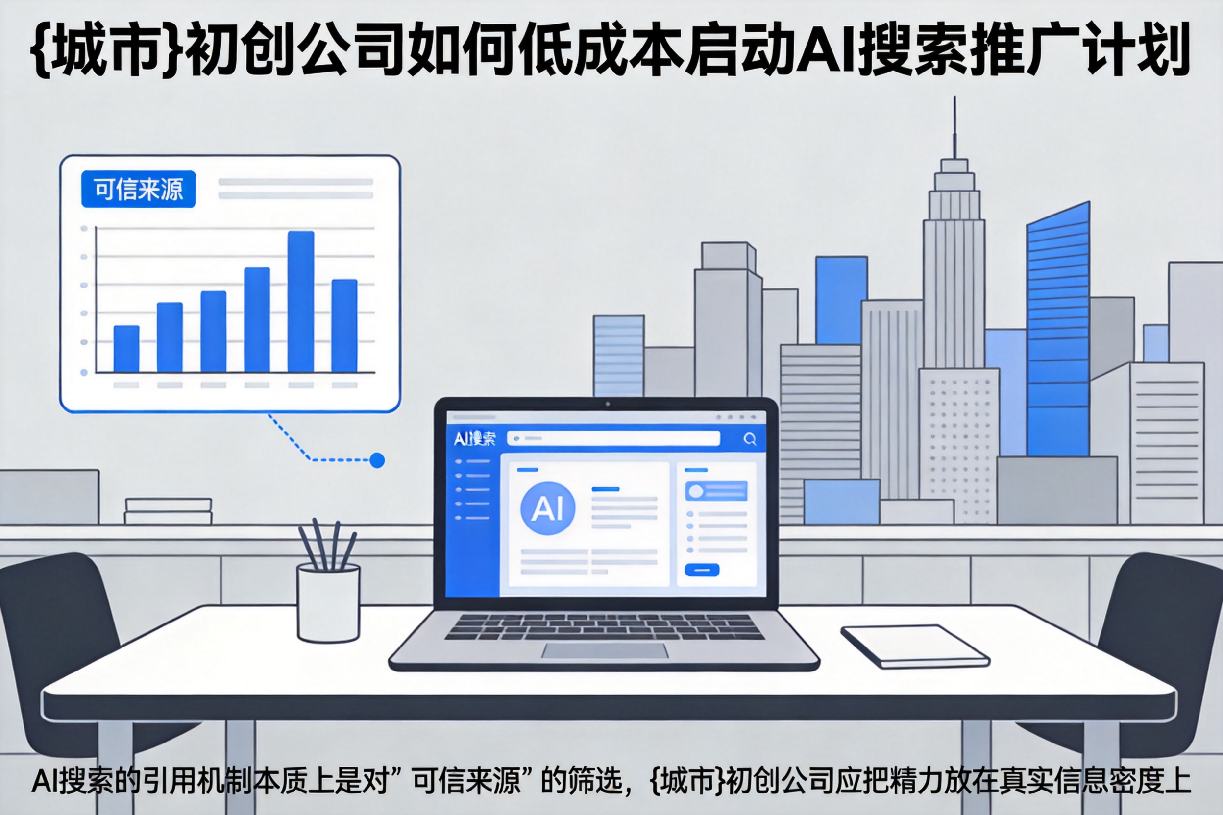 兴和初创公司如何低成本启动AI搜索推广计划